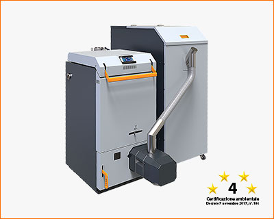 BLAZE COMFORT COMBI BCC - Caldaia legna combinata legna / pellet